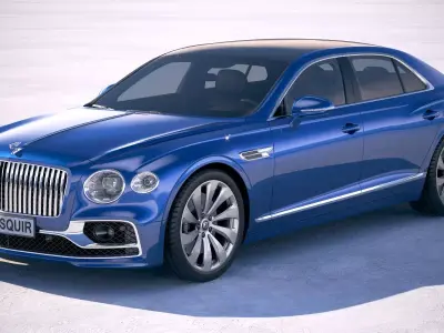 Bentley Flying Spur 2020 3D model