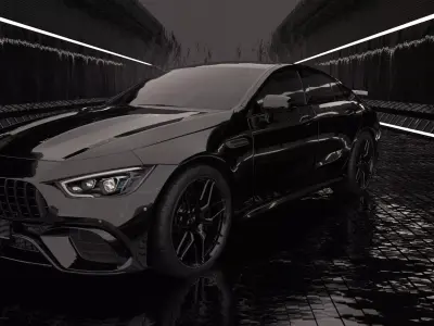 Mercedes-Benz AMG GT 2 3D model