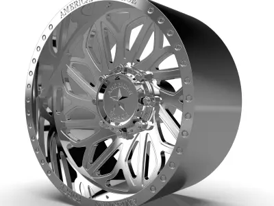 AMERICAN FORCE CKH32 DRACO CC WHEEL 3D print model