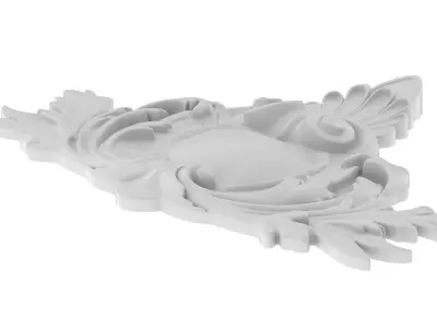 Cartouche Ornament 035 3D model