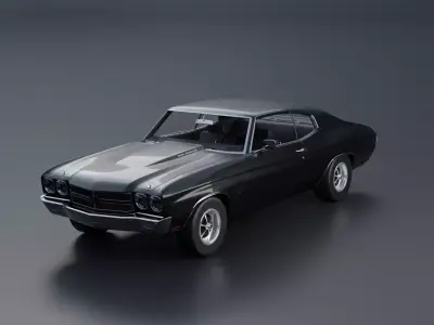 Chevrolet Chevelle SS 454 3D model