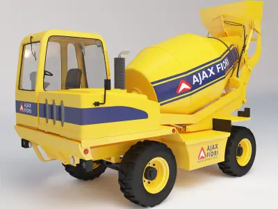 Mixer Truck 3D model