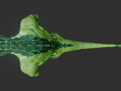 Forest Baronto Low-poly 3D model