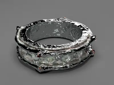 antique ring Free 3D model