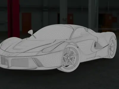 Ferrari LaFerrari 3D model