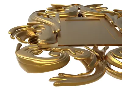 carved frame 3D model 67