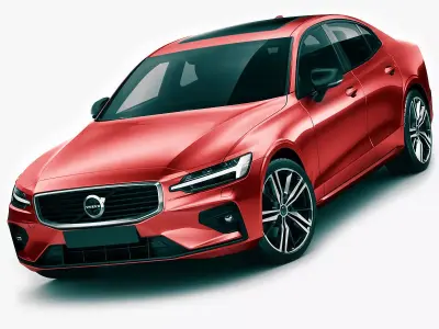 Volvo R-Design S60 2019 3D model