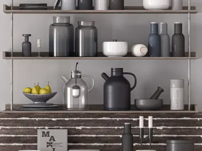 kitchen accessories020 3D model