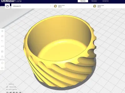 Garden Pot 08 3D print model