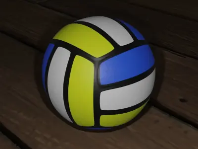 Volley Ball 3D model