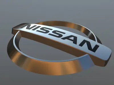 Nissan Logo 3D model