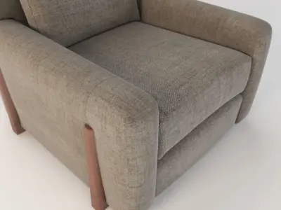 Egan Lounge Chair 3D model
