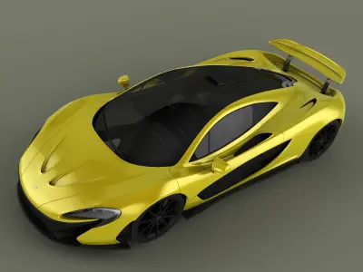 McLaren P1 3D model