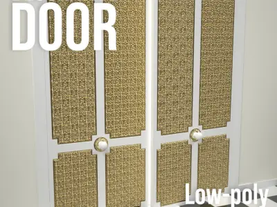 Decorative Doors 3D Model Collection