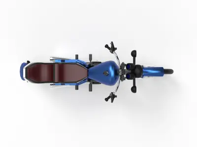 Bike Blitz Low-poly 3D model