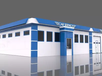 Mobile Car Wash and Detailing Services 3D model