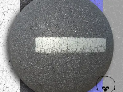 Asphalt 01 - PBR Texture