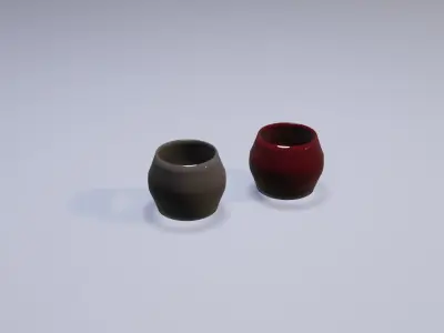 PORCELAIN OBJECT Free low-poly 3D model