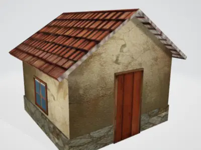Old House Low-poly 3D model buy
