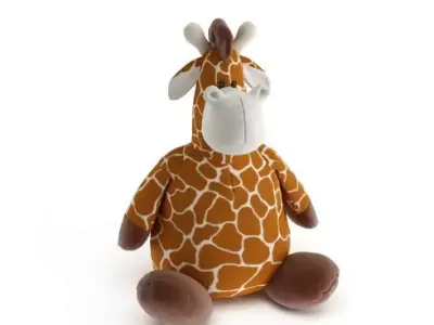 Stuffed Toy Giraffe 3D model