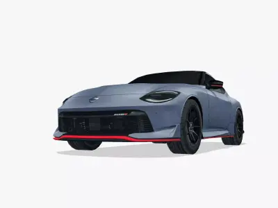 Nissan Z Nismo 2024 Low-poly 3D model