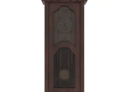 Floor clock 3D model