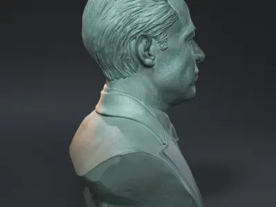 Elon Musk 3D print model