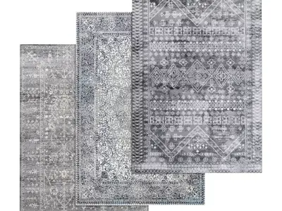 Rug Set 1480 3D model