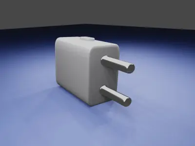 3D Mobile Charger 3D model