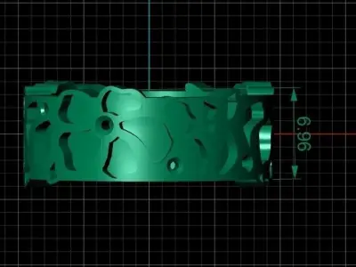 flower ring  3D print model buy