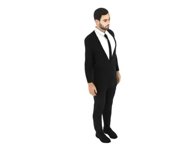 Bruno Fernandes Low-poly 3D model