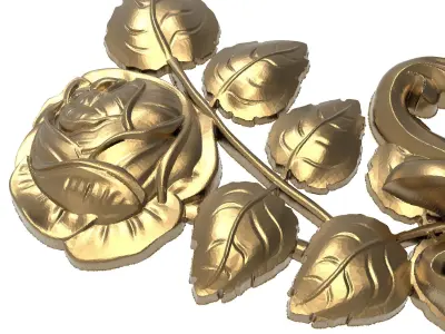  decorative pattern ready for 3D printing 3D model