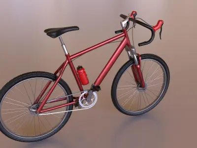 3D Bicycle Model 3D model