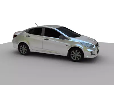 Hyundai Accent 3D model