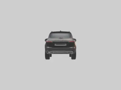 Lux Car Model Low-poly 3D model