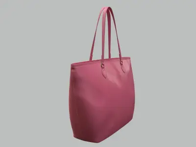 Gucci Women Ophidia GG Medium Tote Pink Leather Bag  Low-poly 3D model