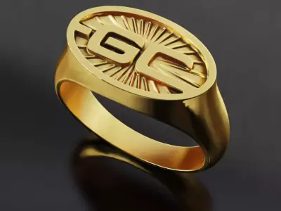 Gold Coast Australia Football Fans 3D print model 3D print model