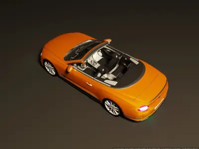 Bentley Continental GTC 3D model