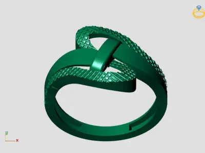 Women Plain Ring STL Models Womens Ring 3dmodels 3D print model 3D print model 47