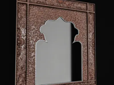 Magic Mirrors Low-poly 3D model