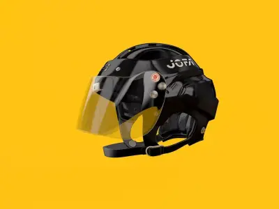 Ice Hockey Helmet NHL 3D model