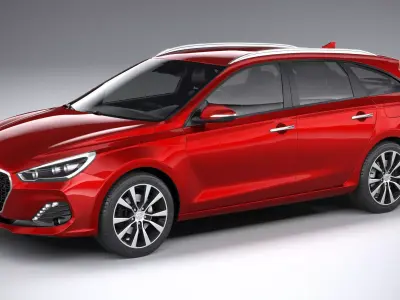 Hyundai i30 Wagon 2019 3D model