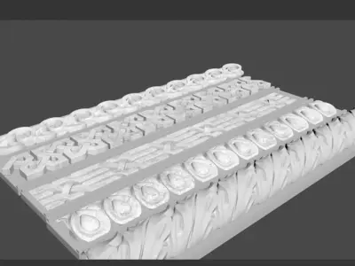 Trim Ornament 34 3D model