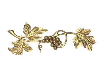 decorative pattern ready for 3D printing 3D model 24