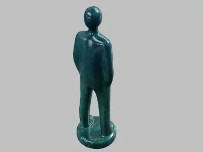 Silence Sculpture 3D model