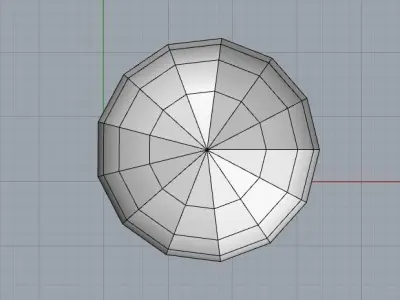 Lowpoly Apulian PUMO R2 Low-poly 3D model