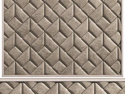 Panel 3D model 14
