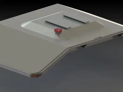 Quick Release Donkey Calf Raise Slim version  Free 3D model