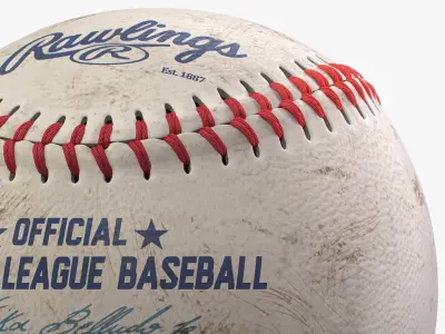 Baseball ball  3D model