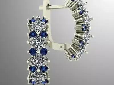 Earrings n 22 3D print model